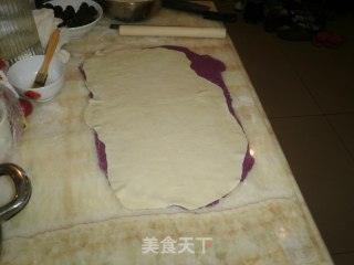 紫薯花卷的做法步骤：10