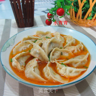香辣焖煮饺子的做法步骤：8
