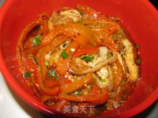 凉拌烧茄子的做法步骤：7