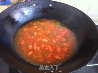 西红柿香菇丸子汤的做法步骤：6