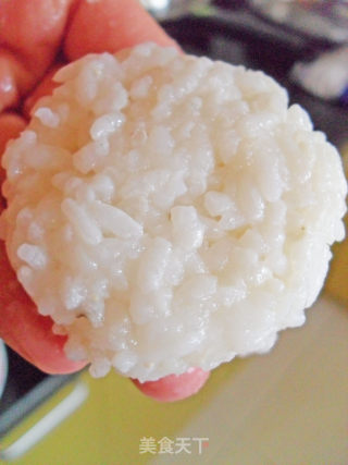 简单却不失营养美味的早餐——香煎茄味鸡蛋米饼的做法步骤：5