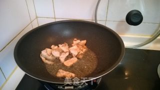 黄瓜炒肉片的做法步骤：5
