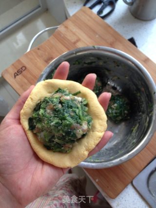 菜饼子的做法步骤：3