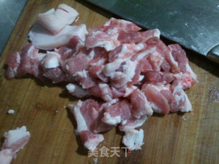 爽口豆角炒肉--火麻油调味的做法步骤：2