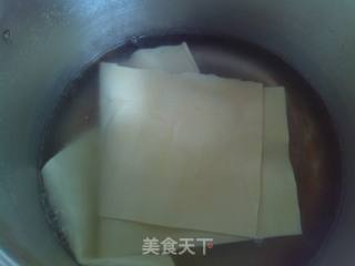 调豆皮的做法步骤：2