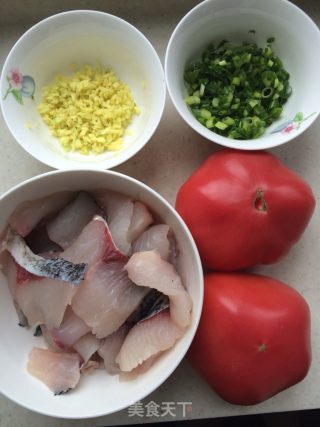番茄鱼片的做法步骤：1