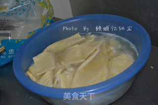 茄汁豆皮的做法步骤：2