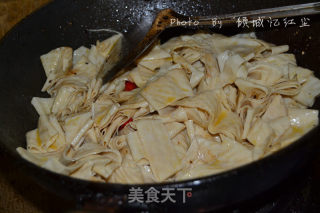 茄汁豆皮的做法步骤：4