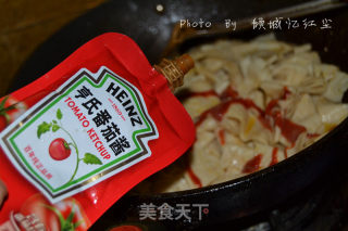 茄汁豆皮的做法步骤：5