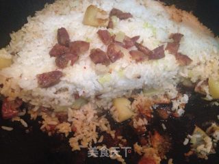 土豆焖饭的做法步骤：9