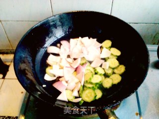 孜然杂蔬牛肉片的做法