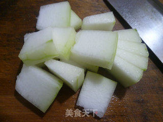 香菇冬瓜排骨汤的做法步骤：3