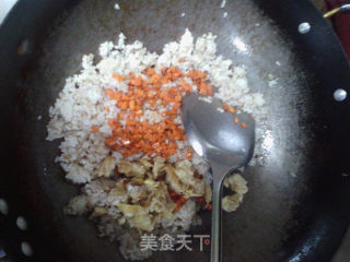 沙拉酱炒饭的做法步骤：6