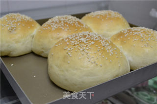 【番茄猪排汉堡包】春季郊游的能量餐的做法步骤：8