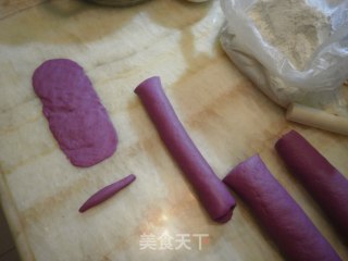紫薯玫瑰的做法步骤：10