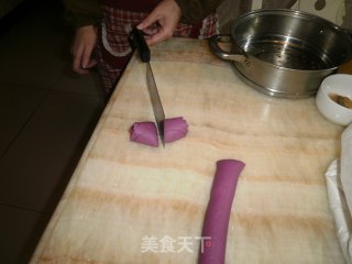 紫薯玫瑰的做法步骤：11