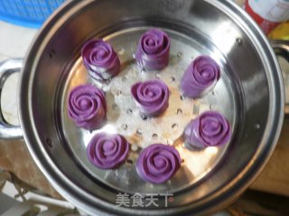 紫薯玫瑰的做法步骤：12