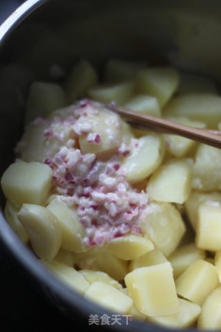 土豆培根沙拉的做法步骤：6