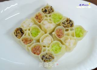 四喜蒸饺的做法步骤：7