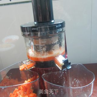 蜂蜜胡萝卜汁的做法步骤：7