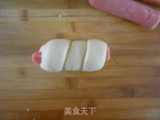 香肠面包的做法步骤：4