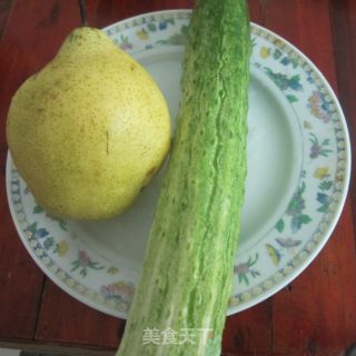 梨子黄瓜汁的做法步骤：2