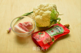 茄汁菜花的做法步骤：1