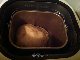核桃花生益智面包的做法步骤：7