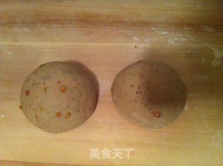核桃花生益智面包的做法步骤：8