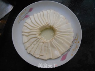 茄味肉末蒸豆腐的做法步骤：3