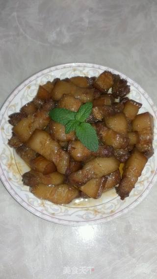 简单的红烧肉的做法步骤：7