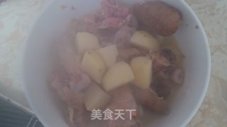 猪蹄炖土豆的做法步骤：8