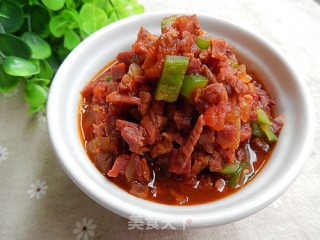 拌面拌饭都可以：番茄牛肉酱的做法步骤：14