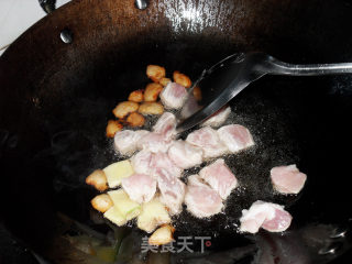 怀念奶奶的味道：肉丁梅菜的做法步骤：8
