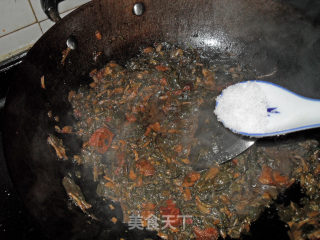 怀念奶奶的味道：肉丁梅菜的做法步骤：13