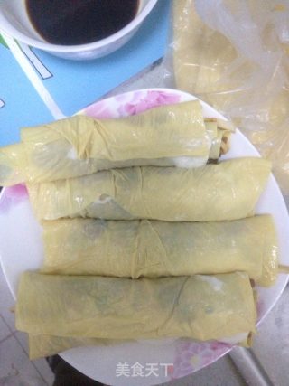 肉卷的做法步骤：5