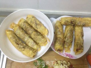 肉卷的做法步骤：6