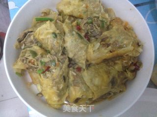 肉卷的做法步骤：8