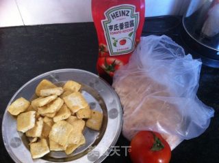 番茄豆腐的做法步骤：1