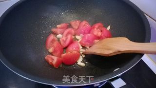 既是菜又是汤——西红柿鸡蛋汤菜的做法步骤：4