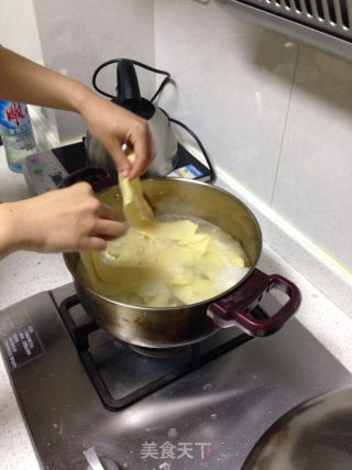 美味大盘鸡与皮带面的做法步骤：17