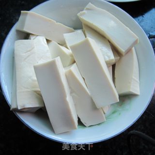 香葱烧豆腐的做法步骤：2