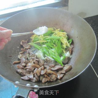 茶油炒鸭杂的做法步骤：8