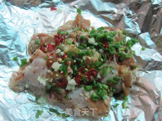 锡纸鸡腿的做法步骤：5