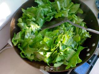 豆鼓油麦菜的做法步骤：5