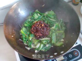 豆鼓油麦菜的做法步骤：6