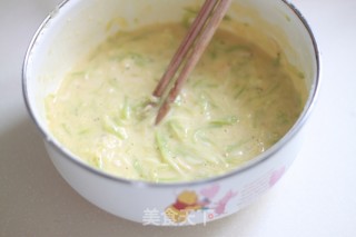 西葫芦糊塌子的做法步骤：4