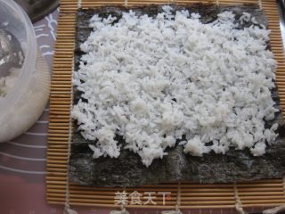 番茄酱版寿司的做法步骤：5