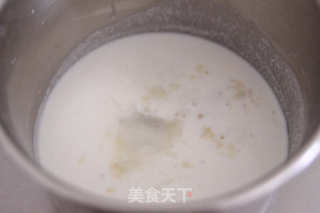 木瓜椰奶冻——炎热的夏天，把这份冰爽的美味端上餐桌吧的做法步骤：12