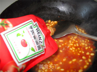 茄汁黄豆的做法步骤：6